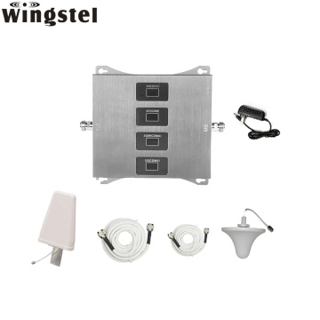 Mobile Signal Booster GSM DCS UMTS 4G LTE Network Phone Signal Repeater 4 Band Mobile Amplifier